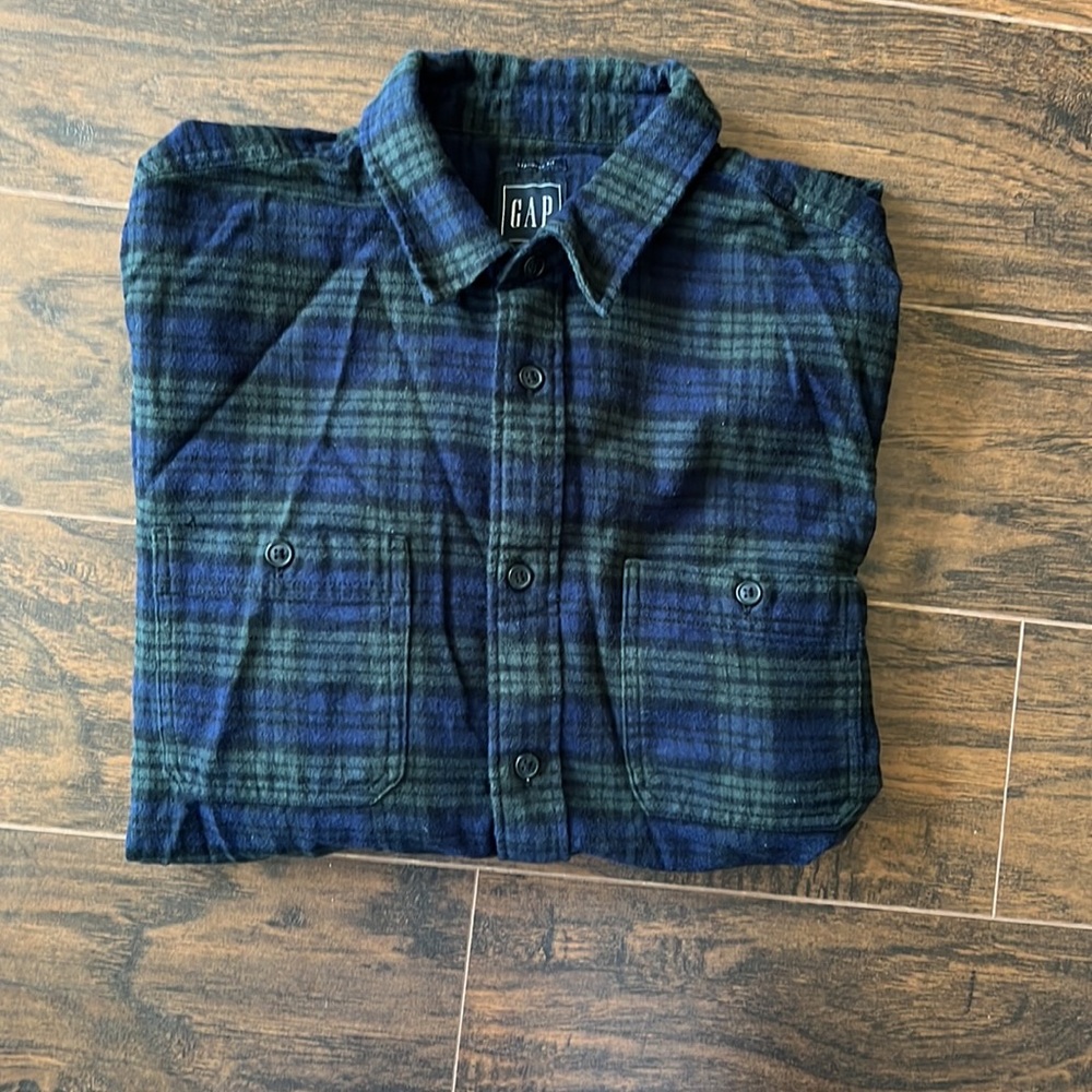 Gap Scotch Plaid Flannel